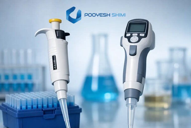 بررسی مقایسه پیپت دستی و الکترونیکی